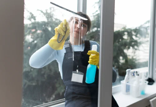 Nettoyage de vitres intérieures et extérieures à la Motte-du-Caire
